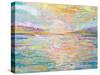 Ocean Sunrise-Jeanette Vertentes-Stretched Canvas
