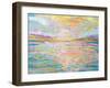 Ocean Sunrise-Jeanette Vertentes-Framed Art Print