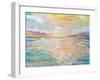 Ocean Sunrise-Jeanette Vertentes-Framed Art Print