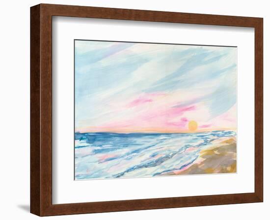 Ocean Sunrise-Sue Schlabach-Framed Art Print