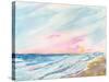 Ocean Sunrise-Sue Schlabach-Stretched Canvas