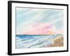 Ocean Sunrise-Sue Schlabach-Framed Art Print