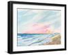 Ocean Sunrise-Sue Schlabach-Framed Art Print