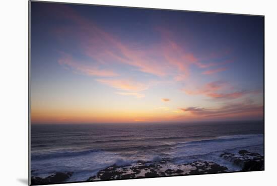 Ocean Sunset, Cape Perpetua Scenic Area, Oregon, USA-Jamie & Judy Wild-Mounted Photographic Print