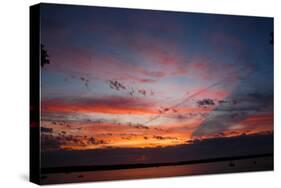 Ocean Sunset in East Hampton NY Photo Poster-null-Stretched Canvas