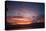 Ocean Sunset in East Hampton NY Photo Poster-null-Stretched Canvas