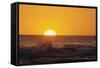Ocean Sunset-W^ Perry Conway-Framed Stretched Canvas