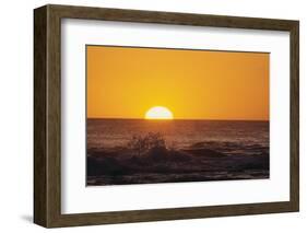 Ocean Sunset-W^ Perry Conway-Framed Photographic Print