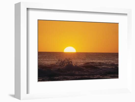 Ocean Sunset-W^ Perry Conway-Framed Photographic Print