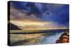 Ocean Sunset-Pixie Pics-Stretched Canvas