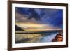 Ocean Sunset-Pixie Pics-Framed Photographic Print