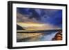 Ocean Sunset-Pixie Pics-Framed Photographic Print