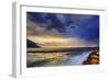 Ocean Sunset-Pixie Pics-Framed Photographic Print