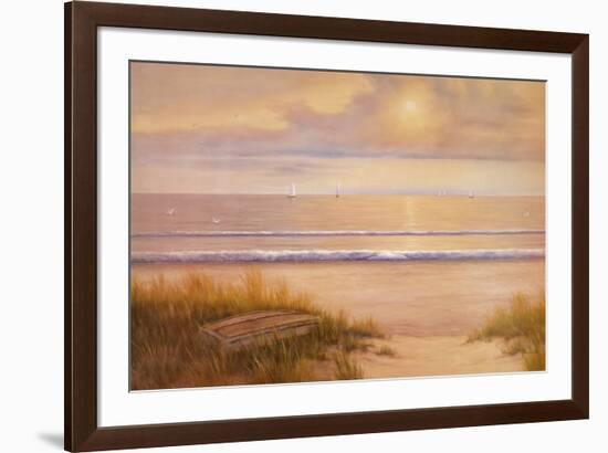 Ocean Surf-Diane Romanello-Framed Art Print