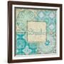 Ocean Tales Tile V-Pela Design-Framed Art Print