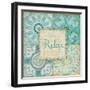 Ocean Tales Tile VI-Pela Design-Framed Art Print