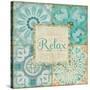 Ocean Tales Tile VI-Pela Design-Stretched Canvas