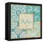 Ocean Tales Tile VI-Pela Design-Framed Stretched Canvas