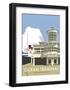 Ocean Terminal, Southampton - Dave Thompson Contemporary Travel Print-Dave Thompson-Framed Art Print