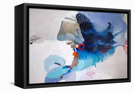 Ocean Tides-Lina Alattar-Framed Stretched Canvas