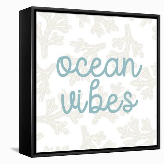 Ocean Vibes-Allen Kimberly-Framed Stretched Canvas