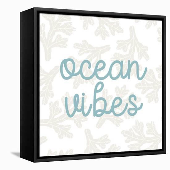 Ocean Vibes-Allen Kimberly-Framed Stretched Canvas