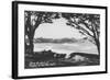 Ocean View at Carmel By the Sea, CA Photograph - Carmel, CA-Lantern Press-Framed Art Print