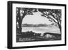 Ocean View at Carmel By the Sea, CA Photograph - Carmel, CA-Lantern Press-Framed Art Print