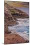 Ocean view from Spitting Caves. Oahu. Hawaii.-Tom Norring-Mounted Photographic Print