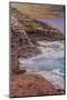 Ocean view from Spitting Caves. Oahu. Hawaii.-Tom Norring-Mounted Photographic Print