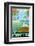 Ocean View I-Chris Vest-Framed Art Print