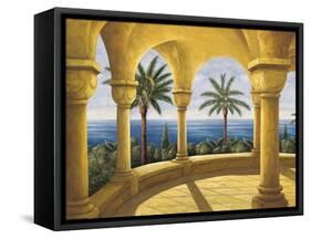 Ocean View I-Samuel Blanco-Framed Stretched Canvas