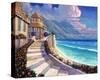 Ocean View II-Rick Novak-Stretched Canvas