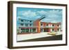 Ocean View Motel-null-Framed Art Print