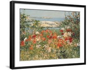 Ocean View-Childe Hassam-Framed Art Print