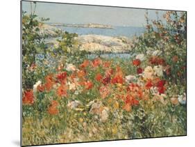 Ocean View-Childe Hassam-Mounted Art Print