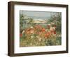 Ocean View-Childe Hassam-Framed Premium Giclee Print