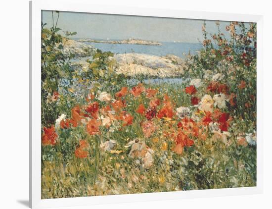 Ocean View-Childe Hassam-Framed Art Print