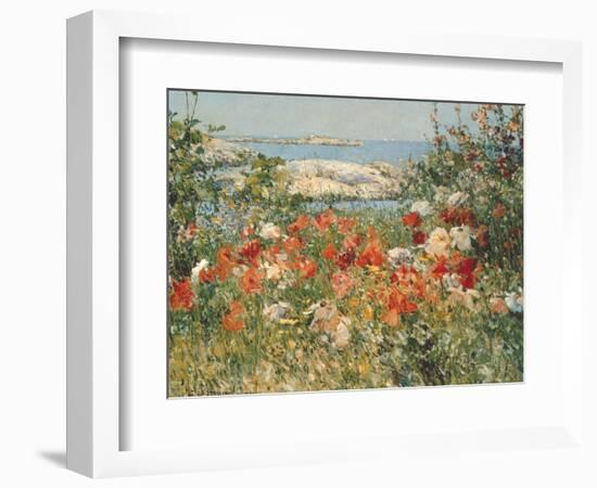 Ocean View-Childe Hassam-Framed Art Print