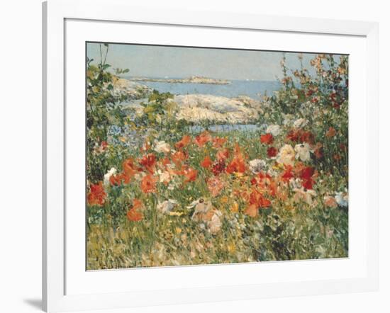 Ocean View-Childe Hassam-Framed Art Print