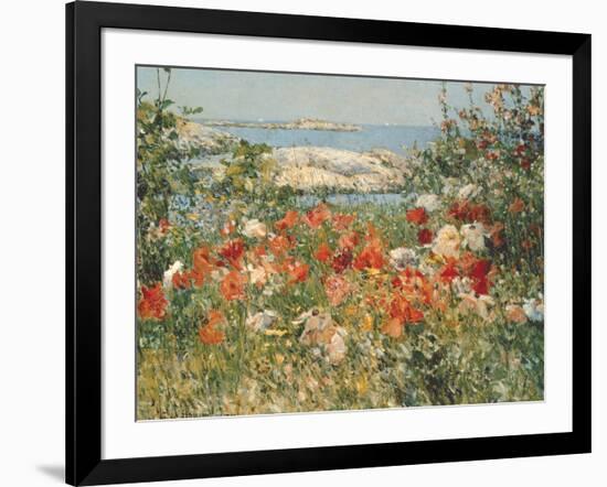 Ocean View-Childe Hassam-Framed Art Print