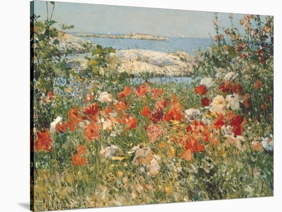 Ocean View-Childe Hassam-Stretched Canvas