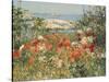 Ocean View-Childe Hassam-Stretched Canvas