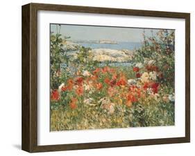 Ocean View-Childe Hassam-Framed Art Print