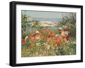 Ocean View-Childe Hassam-Framed Art Print