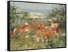 Ocean View-Childe Hassam-Framed Stretched Canvas