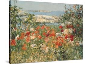 Ocean View-Childe Hassam-Stretched Canvas