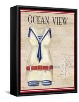 Ocean View-Paul Brent-Framed Stretched Canvas