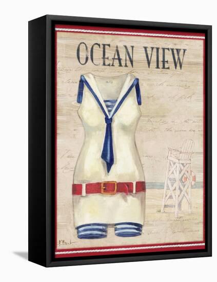 Ocean View-Paul Brent-Framed Stretched Canvas