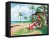 Ocean View-Todd Williams-Framed Stretched Canvas
